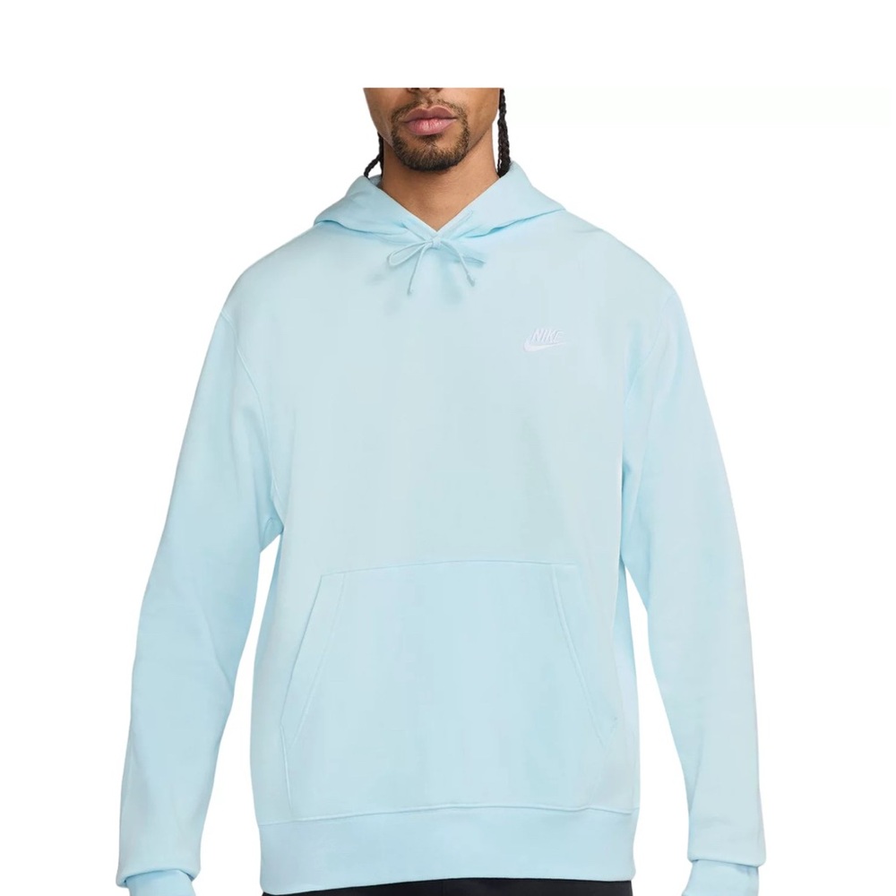 Nike Men's Light Blue Hoodie